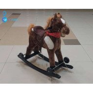 2-in-1 Kids' Rocking Horse with Wheels