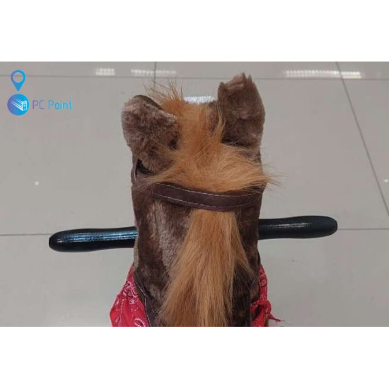 2-in-1 Kids' Rocking Horse with Wheels