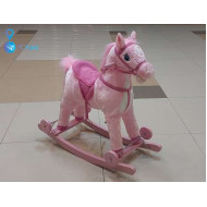2-in-1 Kids' Rocking Horse with Wheels