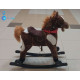 2-in-1 Kids' Rocking Horse with Wheels