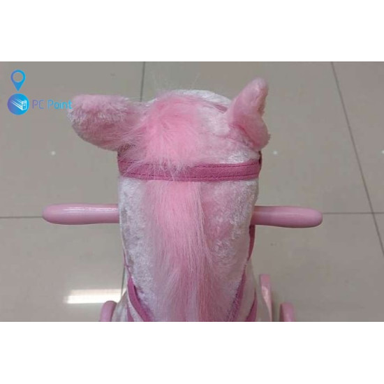 2-in-1 Kids' Rocking Horse with Wheels