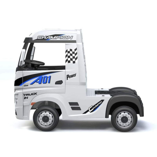 Акумулаторен КАМИОН Mercedes ACTROS Licensed Със ремарке 2X12V батерия