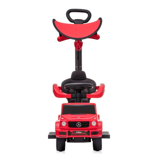 Кола за избутване с родителски контрол 3 в 1 MERCEDES-BENZ G350D