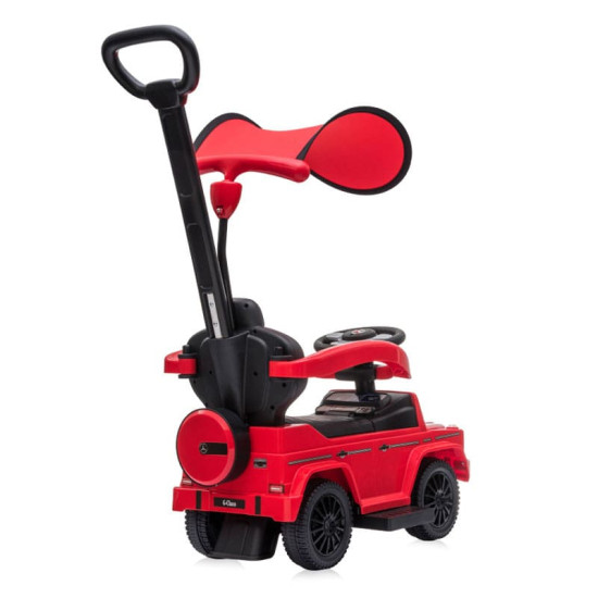 Кола за избутване с родителски контрол 3 в 1 MERCEDES-BENZ G350D