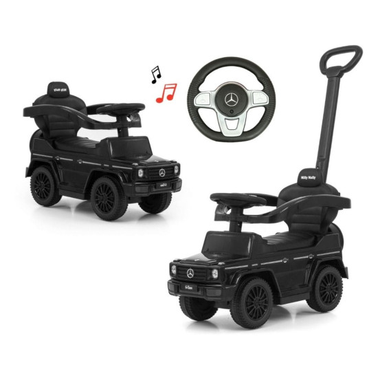 Кола за избутване с родителски контрол 3 в 1 MERCEDES-BENZ G350D