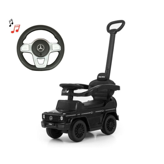 Кола за избутване с родителски контрол 3 в 1 MERCEDES-BENZ G350D
