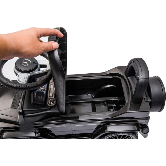 Кола за избутване с родителски контрол 3 в 1 MERCEDES-BENZ G350D