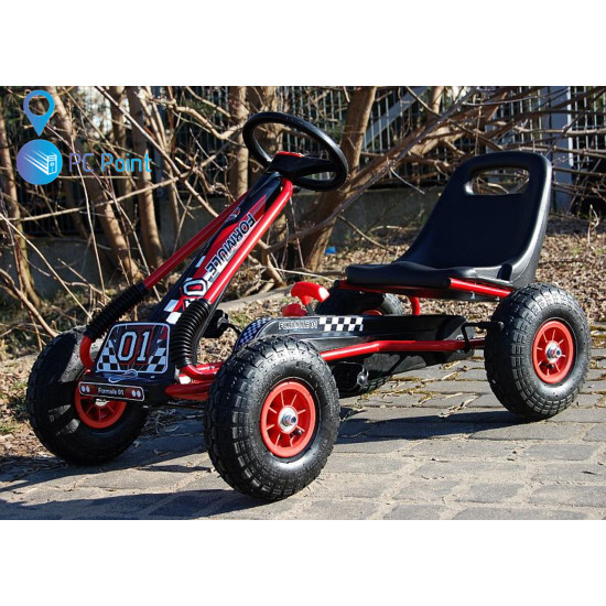КАРТИНГ С ПЕДАЛИ GO KART  - FORMULA  - Модел 2026