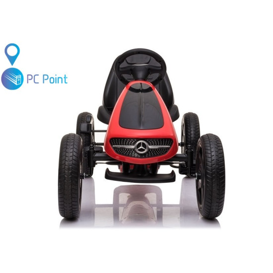 Лицензиран детски картинг Mercedes-Benz PEDAL GO KART с меки EVA гуми – Модел 2026