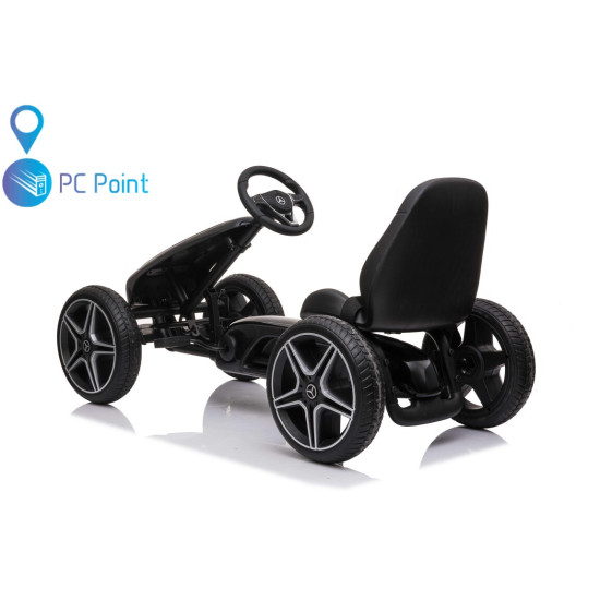 Лицензиран детски картинг Mercedes-Benz PEDAL GO KART с меки EVA гуми – Модел 2026