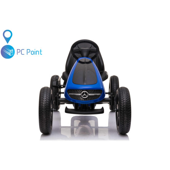 Лицензиран детски картинг Mercedes-Benz PEDAL GO KART с меки EVA гуми – Модел 2026