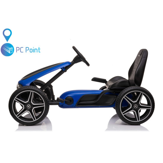 Лицензиран детски картинг Mercedes-Benz PEDAL GO KART с меки EVA гуми – Модел 2026