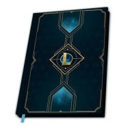 Тефтер ABYSTYLE LEAGUE OF LEGENDS Hextech Logo, A5, 180 страници