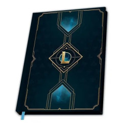 Notebook ABYSTYLE LEAGUE OF LEGENDS Hextech Logo, A5, 180 pages Notebook ABYSTYLE LEAGUE OF LEGENDS Hextech Logo, A5, 180 pages