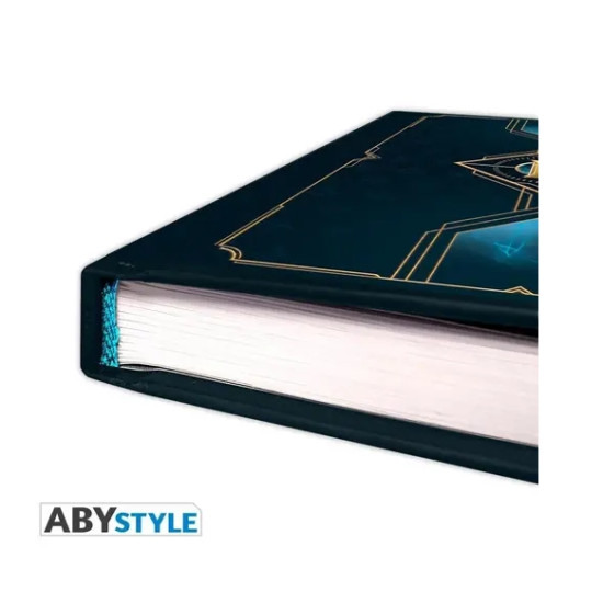 Notebook ABYSTYLE LEAGUE OF LEGENDS Hextech Logo, A5, 180 pages Notebook ABYSTYLE LEAGUE OF LEGENDS Hextech Logo, A5, 180 pages